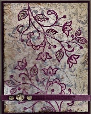 Vintage Tapestry Paper Technique