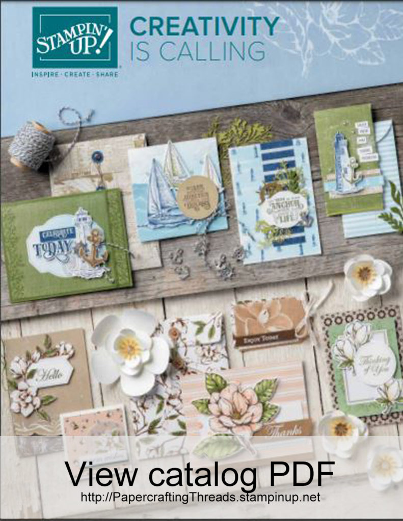 The new 2019-2020 Stampin' Up! catalog is here!