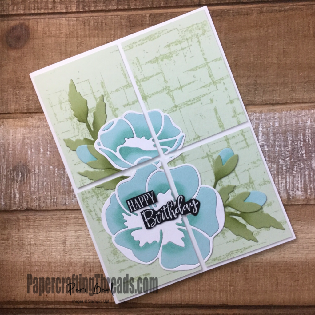 Chop it up to add another option to a background stamp!