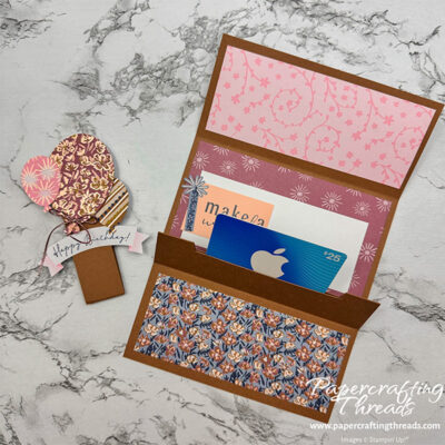 Pop Up Gift Card Holder