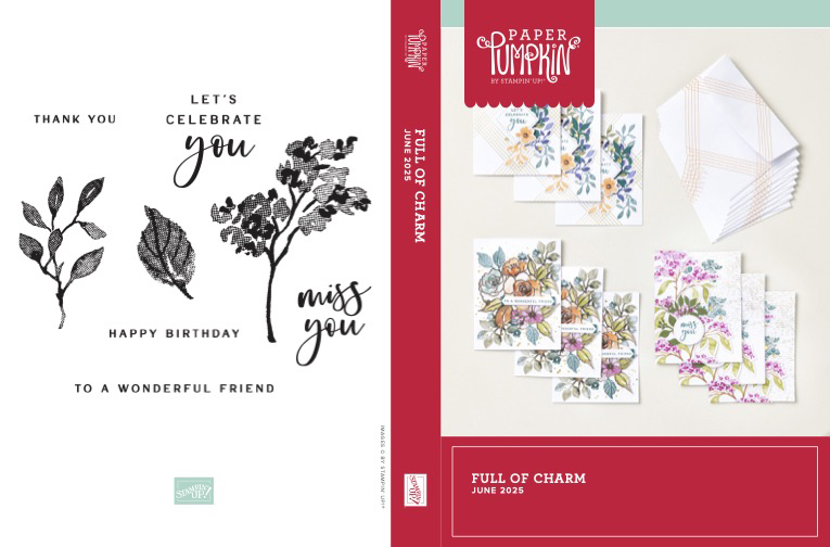 June 2025 Paper Pumpkin Stamp Case Insert