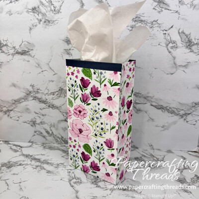 Custom Gift Bag Tutorial with Free PDF